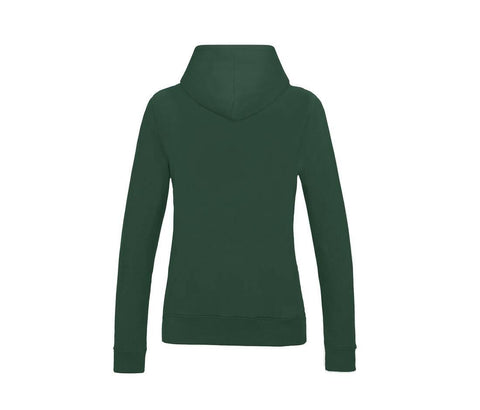 Just Hoods - College Dames Hoodie - Bottle Green