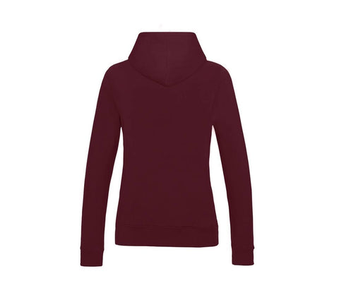 Just Hoods - College Dames Hoodie - Burgundy