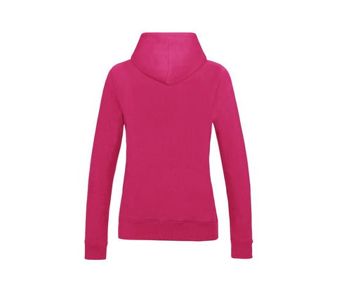 Just Hoods - College Dames Hoodie - Hot Pink