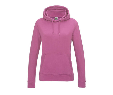 Just Hoods - College Dames Hoodie - Candyfloss Pink