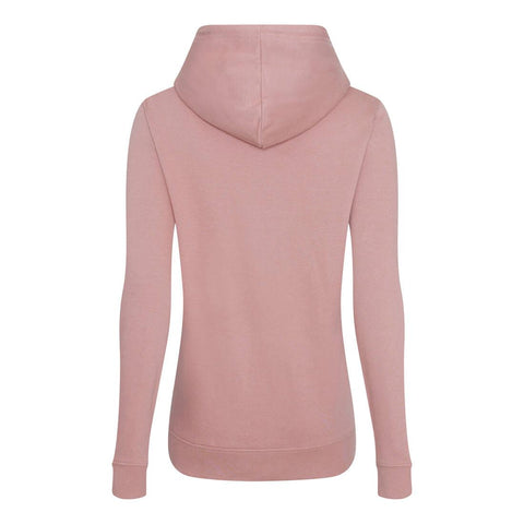 Just Hoods - College Dames Hoodie - Dusty Pink