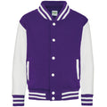 Purple / White