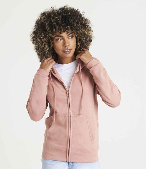 Just Hoods - College Dames Zoodie - Dusty Pink