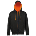 Jet Black/Orange Crush