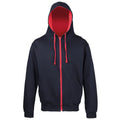 New French Navy/Fire Red