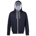 New French Navy/Heather Grey