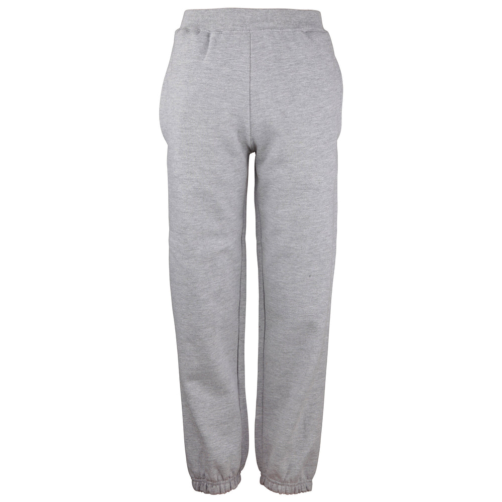 Just Hoods - College Cuffed Kinder Joggingbroek - Heather Grey