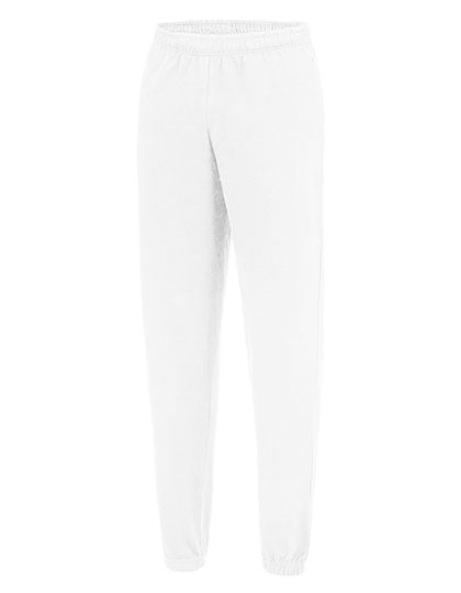 Just Hoods - College Cuffed Joggingbroek - Arctic White