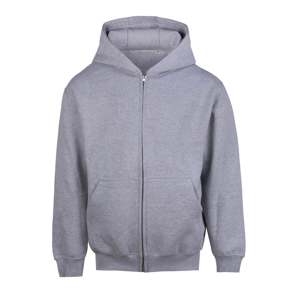 Just Hoods - Vision Heavyweight Zoodie - Heather Grey