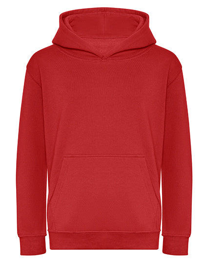 Just Hoods - Organic Kinder Hoodie - Fire Red