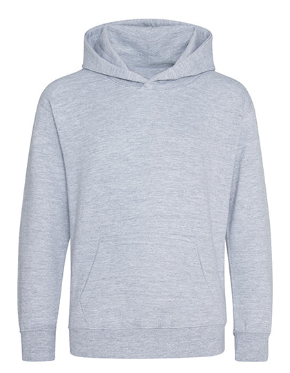 Just Hoods - Organic Kinder Hoodie - Heather Grey