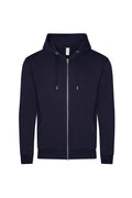 Organic Hoodie met Rits