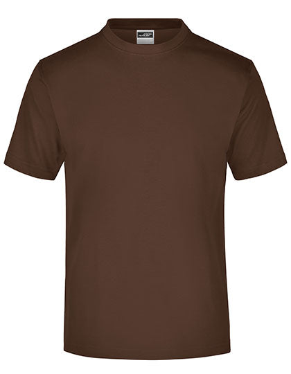 James & Nicholson - Rond T-Shirt medium – Brown