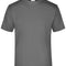 Rond T-Shirt medium – Dark Grey (Effen)