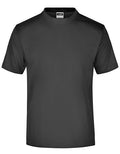 Rond T-Shirt medium – Graphite (Effen)