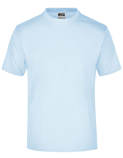 James & Nicholson - Rond T-Shirt medium – Light Blue
