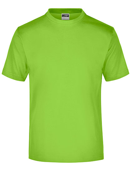 James & Nicholson - Rond T-Shirt medium – Lime Green