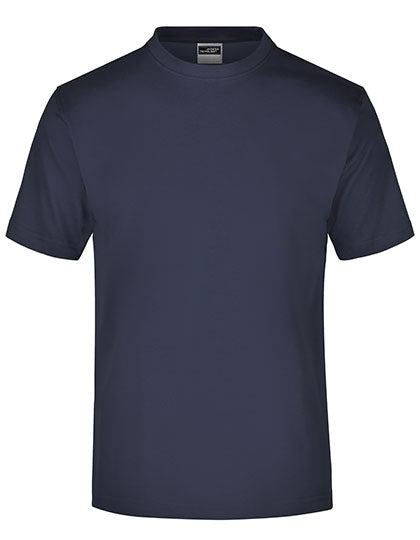 James & Nicholson - Rond T-Shirt medium – Navy