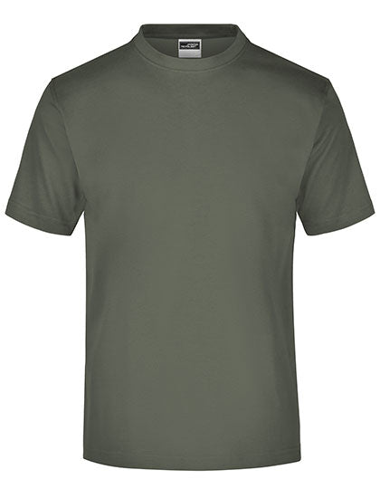 James & Nicholson - Rond T-Shirt medium – Olive