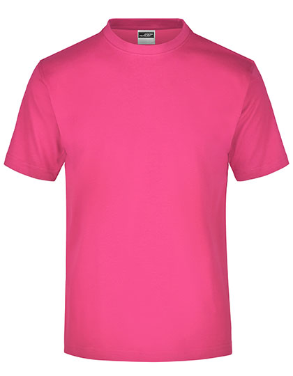 James & Nicholson - Rond T-Shirt medium – Pink
