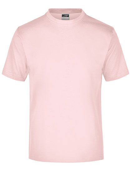 James & Nicholson - Rond T-Shirt medium – Rose
