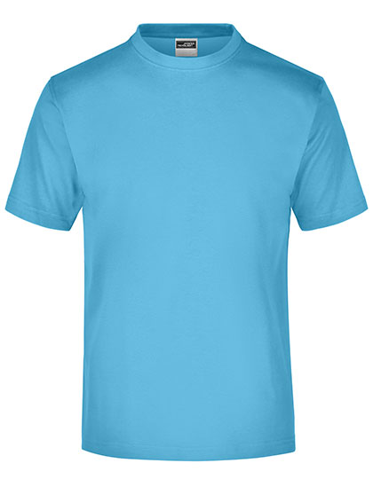 James & Nicholson - Rond T-Shirt medium – Sky Blue