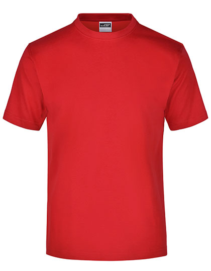 James & Nicholson - Rond T-Shirt medium – Tomato