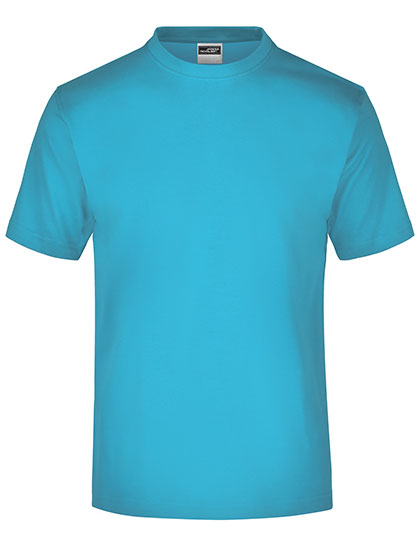 James & Nicholson - Rond T-Shirt medium – Turquoise