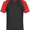 Raglan T-Shirt – Black/Red
