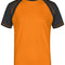 Raglan T-Shirt – Orange/Black