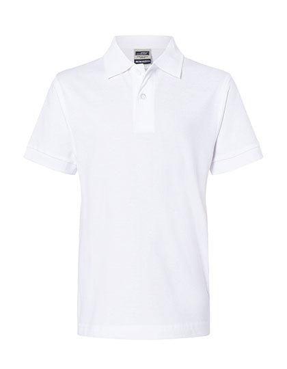 James & Nicholson - Classic Kinder Polo - White