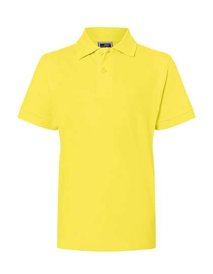 James & Nicholson - Classic Kinder Polo - Yellow