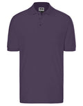 Classic Polo- Aubergine