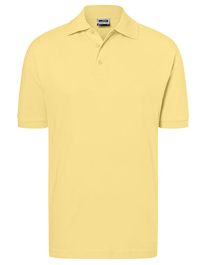 James & Nicholson - Classic Polo- Light Yellow