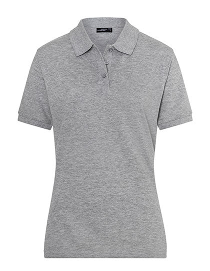 James & Nicholson - Classic Dames Polo - Grey Heather