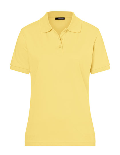 James & Nicholson - Classic Dames Polo - Light Yellow