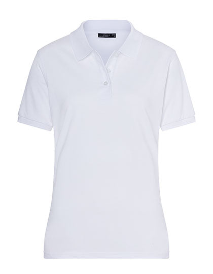 James & Nicholson - Classic Dames Polo - White