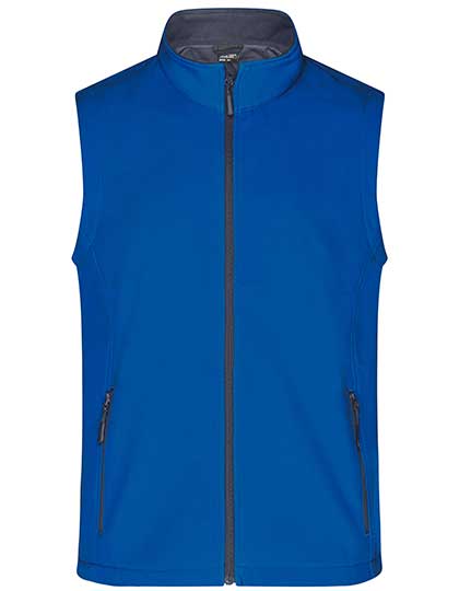 Daiber - Men´s Promo Softshell Vest - Nautic Blue