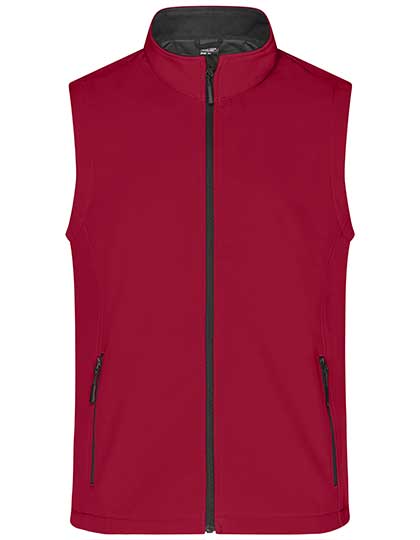Daiber - Men´s Promo Softshell Vest - Red