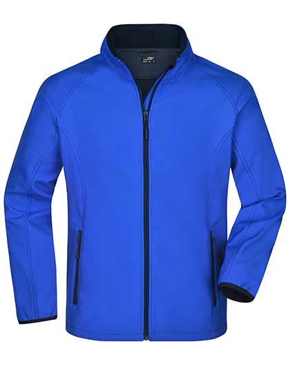 Daiber - Men´s Promo Softshell Jacket - Nautic Blue