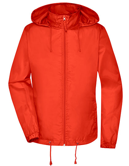 James & Nicholson - Promo Dames Regenjas – Bright Orange