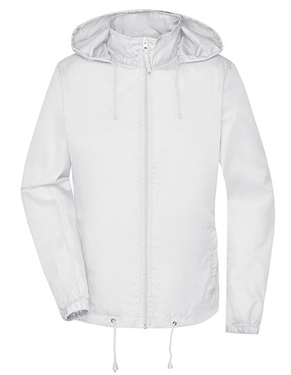 James & Nicholson - Promo Dames Regenjas – White