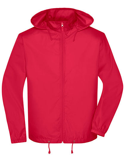 James & Nicholson - Promo Regenjas – Light Red