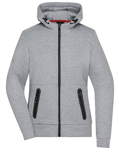 Daiber - Ladies´ Hooded Jacket - Light Melange