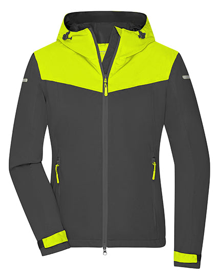 Daiber - Ladies´ Allweather Jacket - Carbon / Bright Yellow
