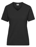 Bio Workwear Dames T-Shirt- Black
