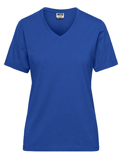 James & Nicholson - Bio Workwear Dames T-Shirt- Royal
