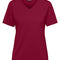 Bio Workwear Dames T-Shirt- Wine