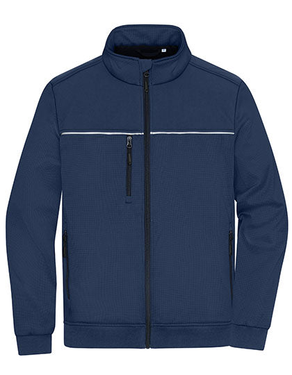 Daiber - Hybrid Workwear Jacket - Navy