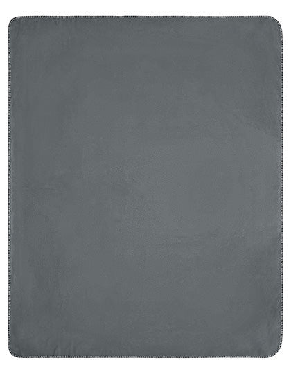 Daiber - Fleece Blanket - Grey / Light Grey